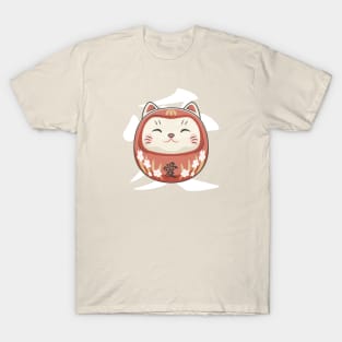 Daruma Cat T-Shirt